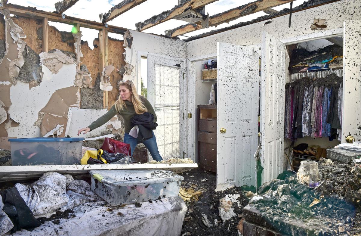 Visiting The Wreckage Ephrata Apartment Fire Was Caused By