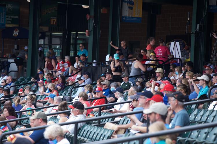 Barnstormers play York Revs for spring training, Fan Fest [photos