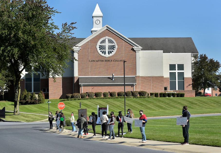 Protesting racism, students gather at Lancaster Bible College Tuesday [photos] Local News