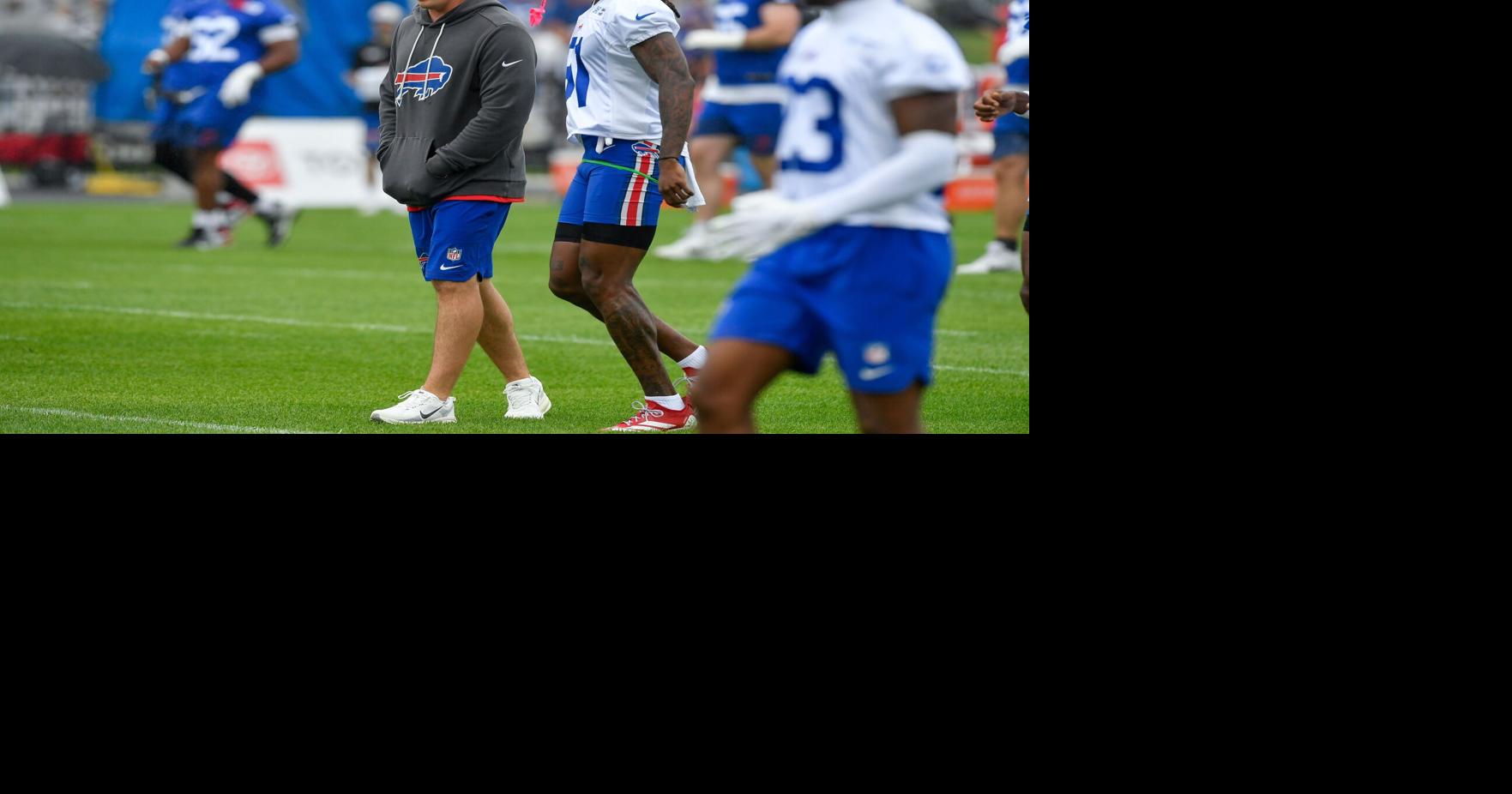 Leonhard emphasizes tackling in expecting Bills defensive starters to play in preseason opener Jim Leonhard expects his defensive starters to play in the Buffalo Bills' preseason opener against Carolina on Saturday By JOHN WAWROW - AP Sports Writer Aug 11, 2026