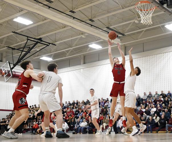 Warwick vs Manheim Central L L League boys basketball photos