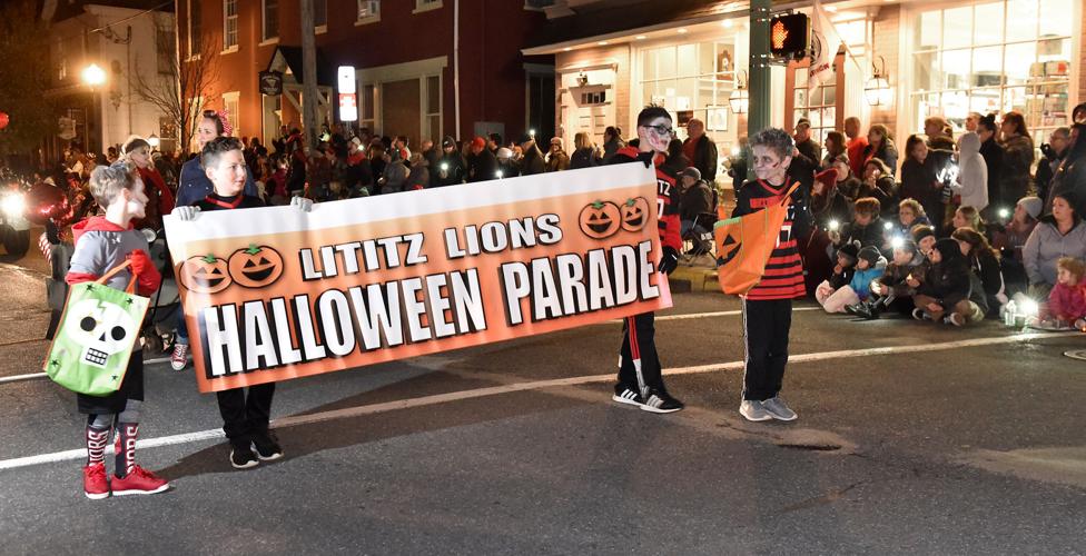 At Lititz Halloween parade, much support of district mourning death of