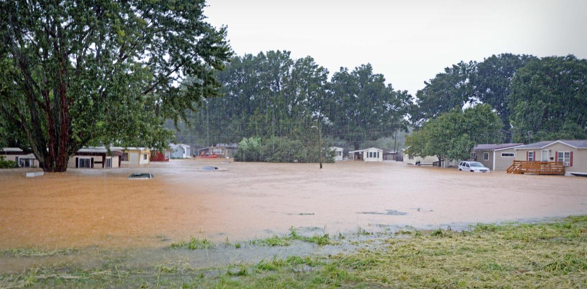 Did bulldozed detention basin on pipeline path cause Mount Joy mobile