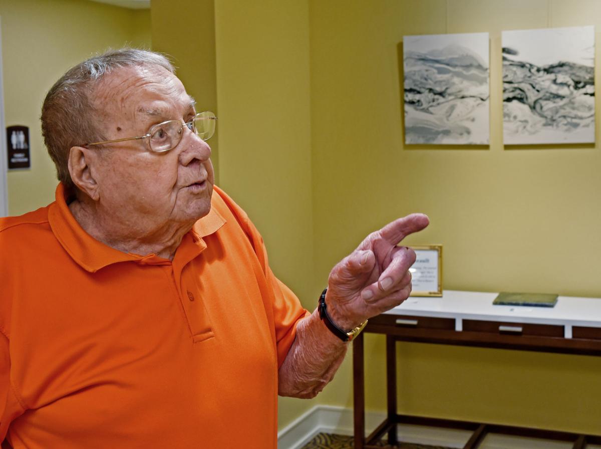 A Passion For Painting 94 Year Old Rene Rheault Debuts Gallery