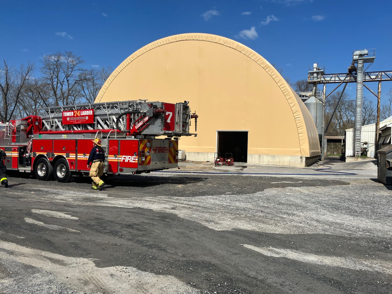 Firefighters Extinguish Fire At Conoy Township Fertilizer Plant [update ...