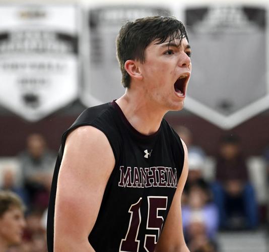 Manheim Central vs. York Suburban - District 3 class 2A boys volleyball championship