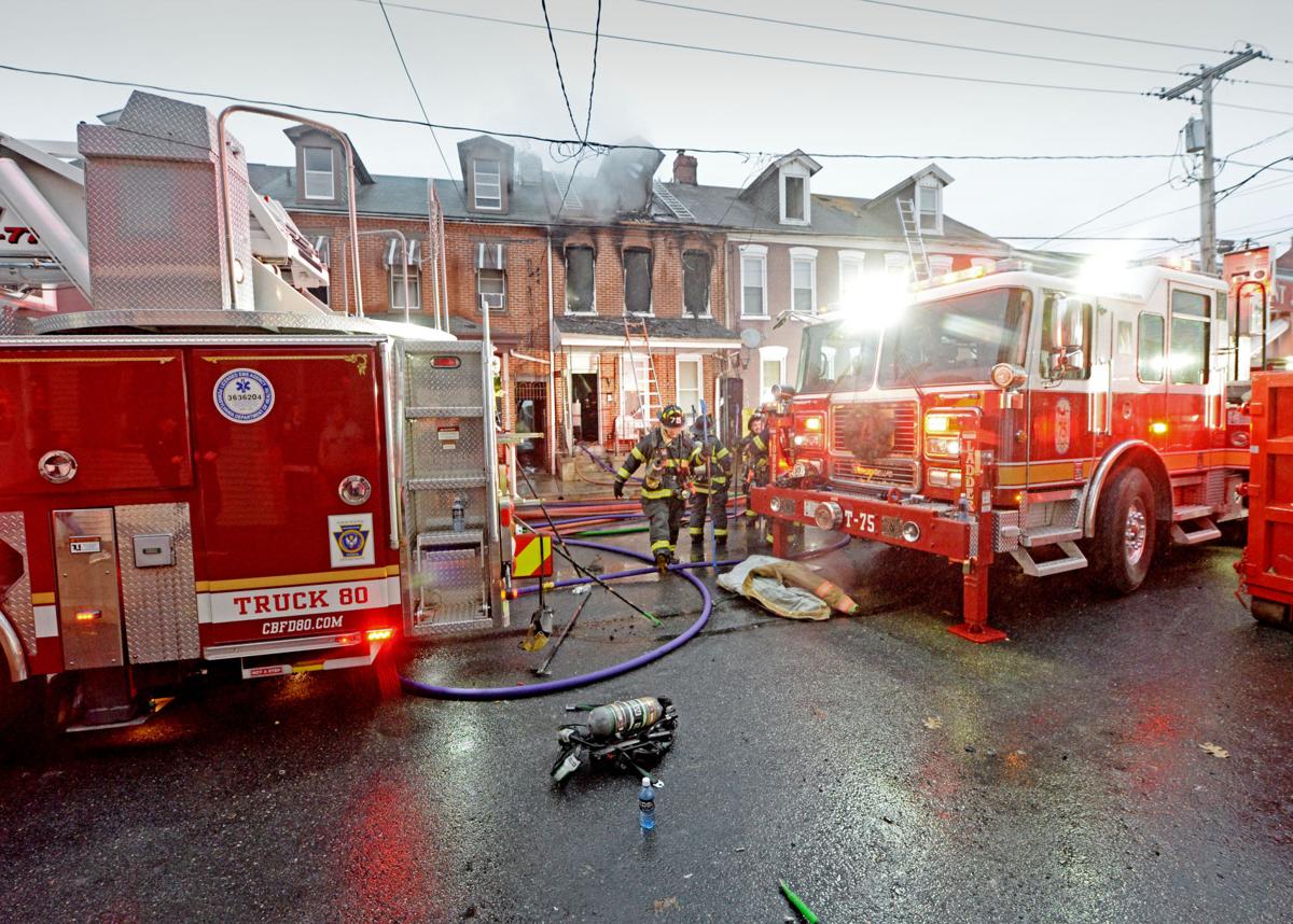 Firefighters battle house fire in Columbia; no injuries reported [video