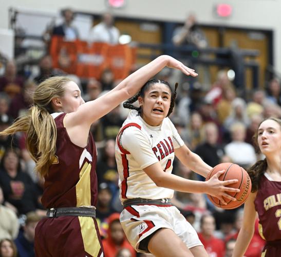 Lebanon vs. Columbia - L-L League girls basketball championship