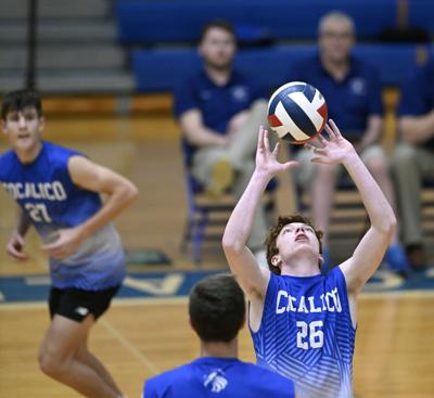 Elizabethtown vs. Cocalico - L-L League boys volleyball