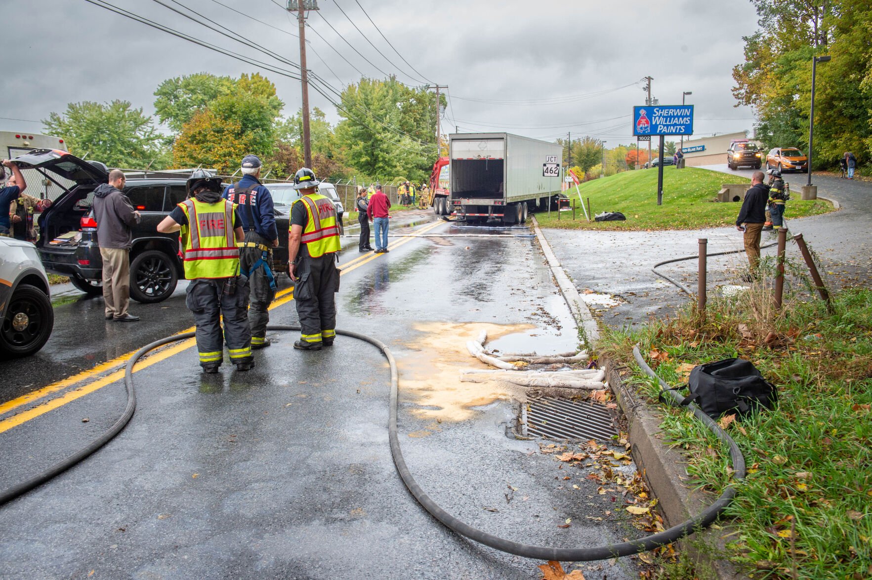 Crash closes section of Lampeter Road in West Lampeter Township Local
