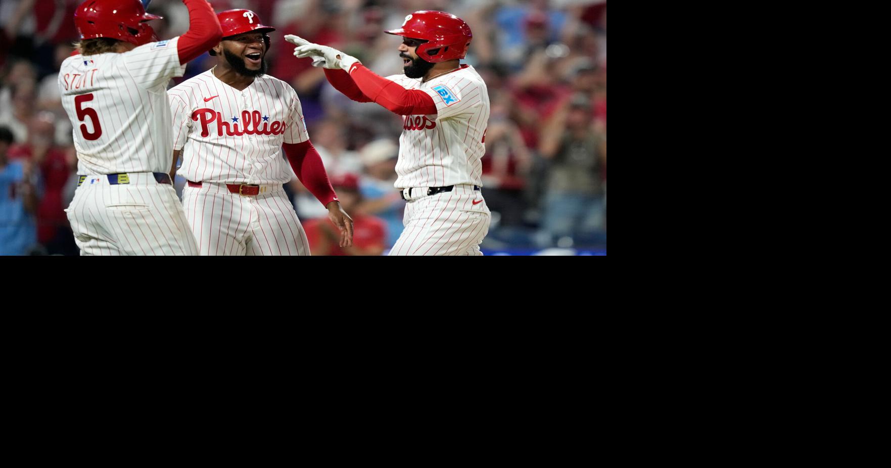 Derek Hill rallies Phillies with go-ahead grand slam in 7th in 6-3 win over Nationals Derek Hill hit a go-ahead grand slam in the seventh inning, leading the Philadelphia Phillies to a 6-3 win over the Washington Nationals By DAN GELSTON - AP Sports Writer Aug 3, 2026