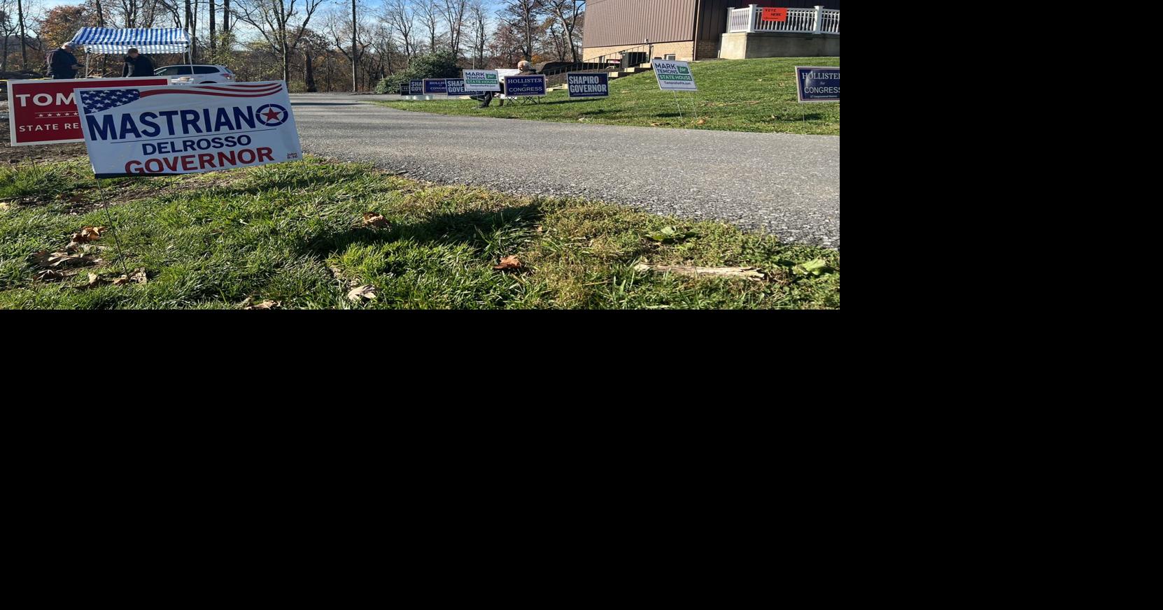 Polls are open in Lancaster County for the 2022 midterm elections; here