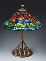 Rare Tiffany 'Poppy' lamp sells for record-breaking price during Morphy auction