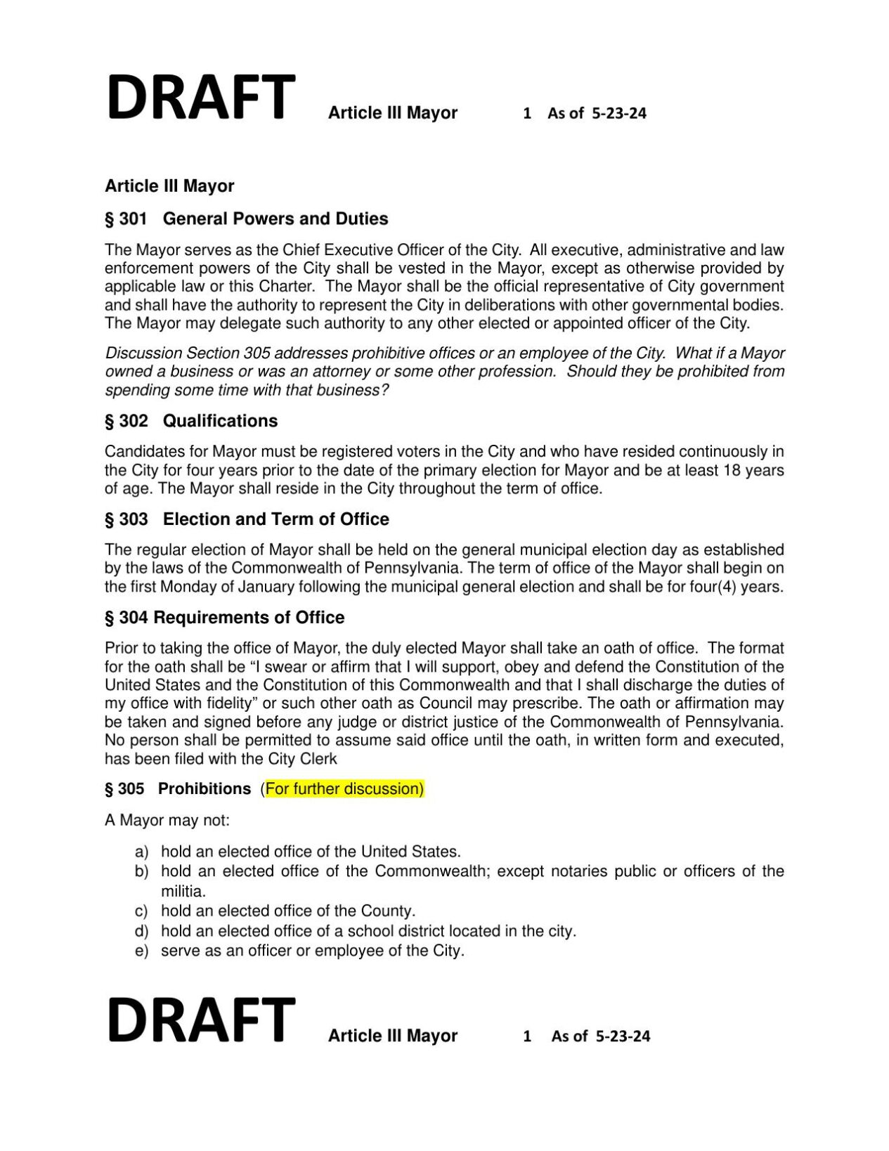 Rules Drafta Lancaster city to face major deficit next year without tax increases ...