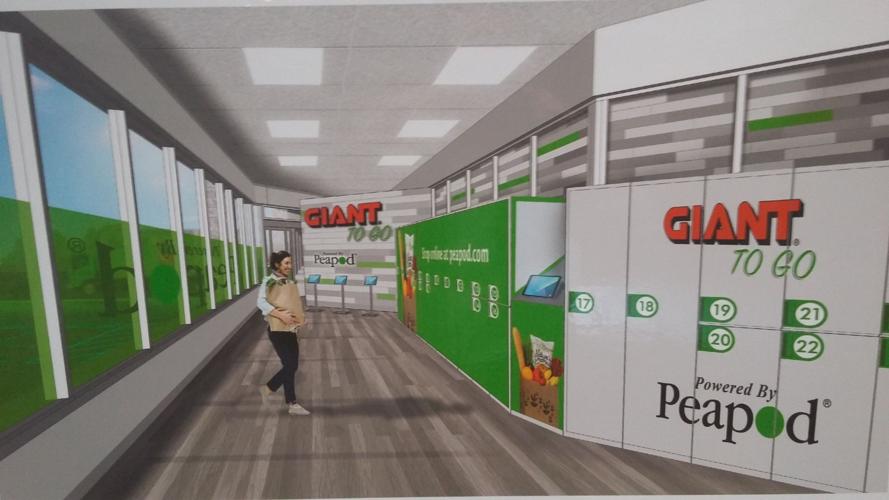 Former Giant on Reservoir Street to a Peapod hub, creating about
