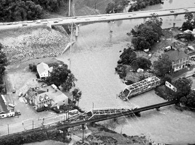 lancaster agnes storm bridge county 1972 flood lancasteronline engleside hurricane city pennsylvania tropical lnp wrecked archived