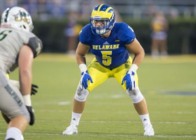 College Scene Penn Manor Grad Bell A Leader For Blue Hen Football