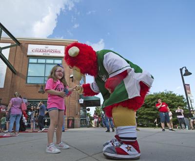 Mascot a big hit: Susie Sox popular with baseball fans