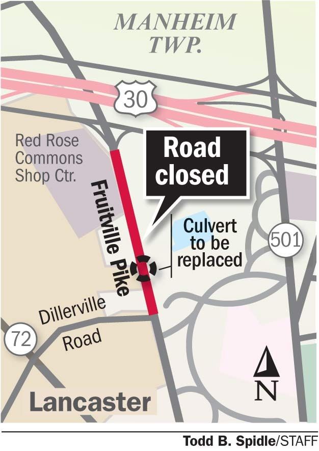 Fruitville Pike reopens after weekend closure Local News