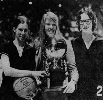 Lancaster Catholic girls basketball title, 1974