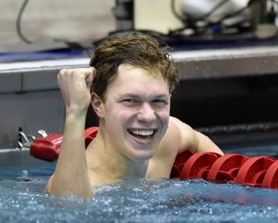 gingrich s record swim leads way as l l claims all 4 district 3 butterfly golds swimming and diving lancasteronline com