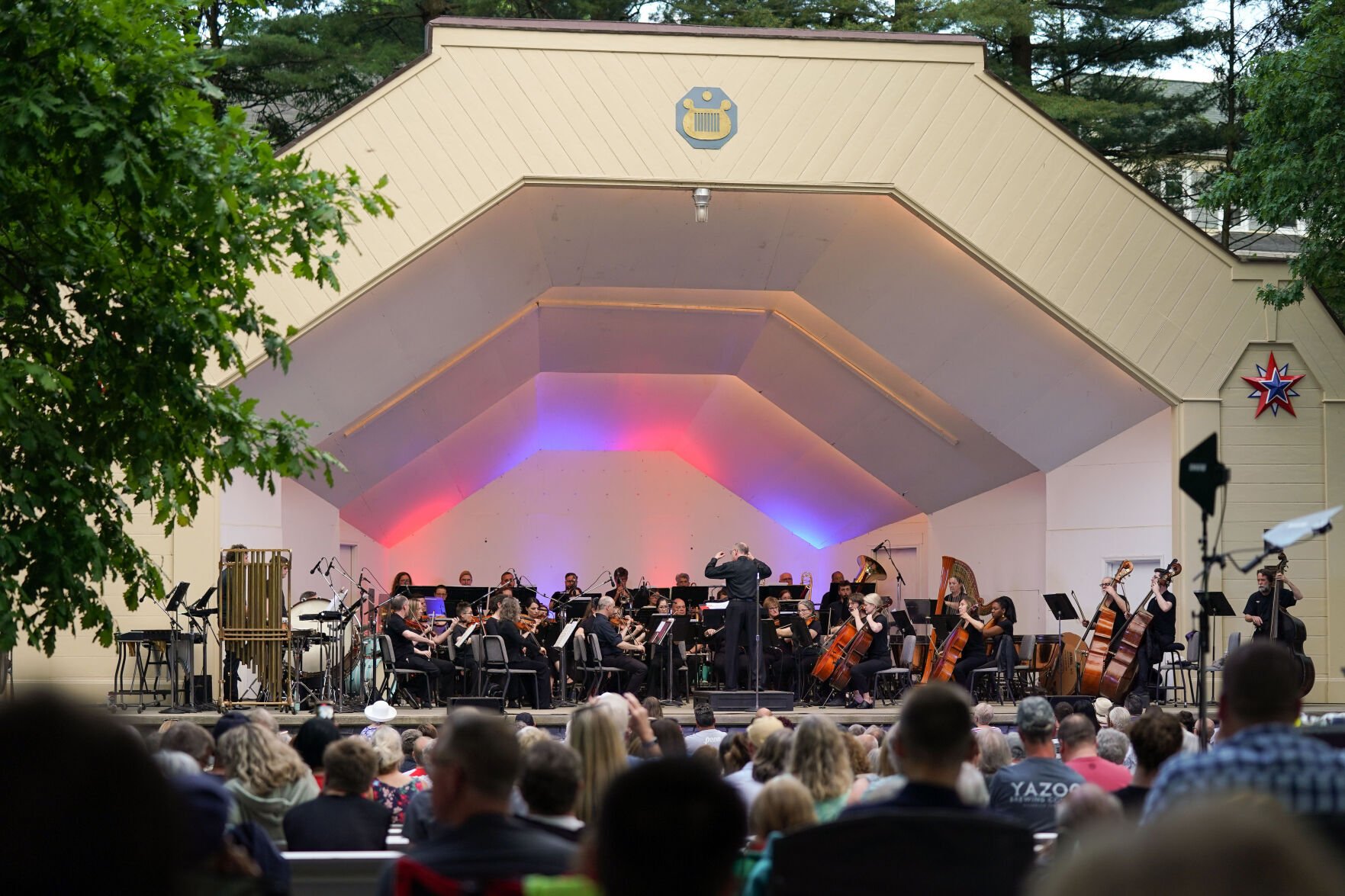 Lancaster Symphony Orchestra Performs At Lititz Bandshell [photos ...