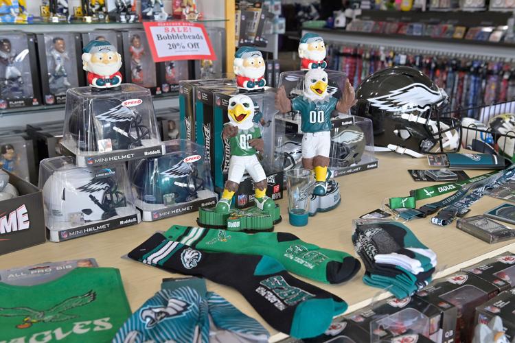 Eagles fans swooping down on merchandise