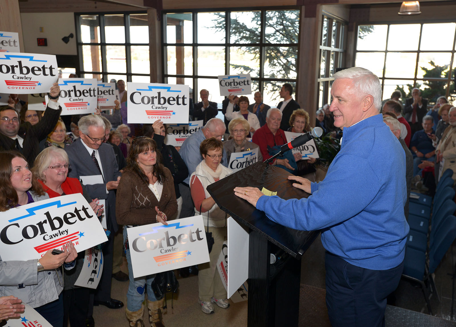 On Campaign Trail In Lancaster Monday, Corbett And Wolf Urge Election ...