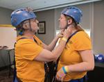 Mother-daughter duo drops in at VisionCorps' annual Eye Drop
