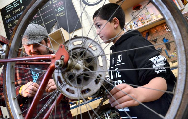 Earning a bike, learning skills for life at The Common Wheel Local