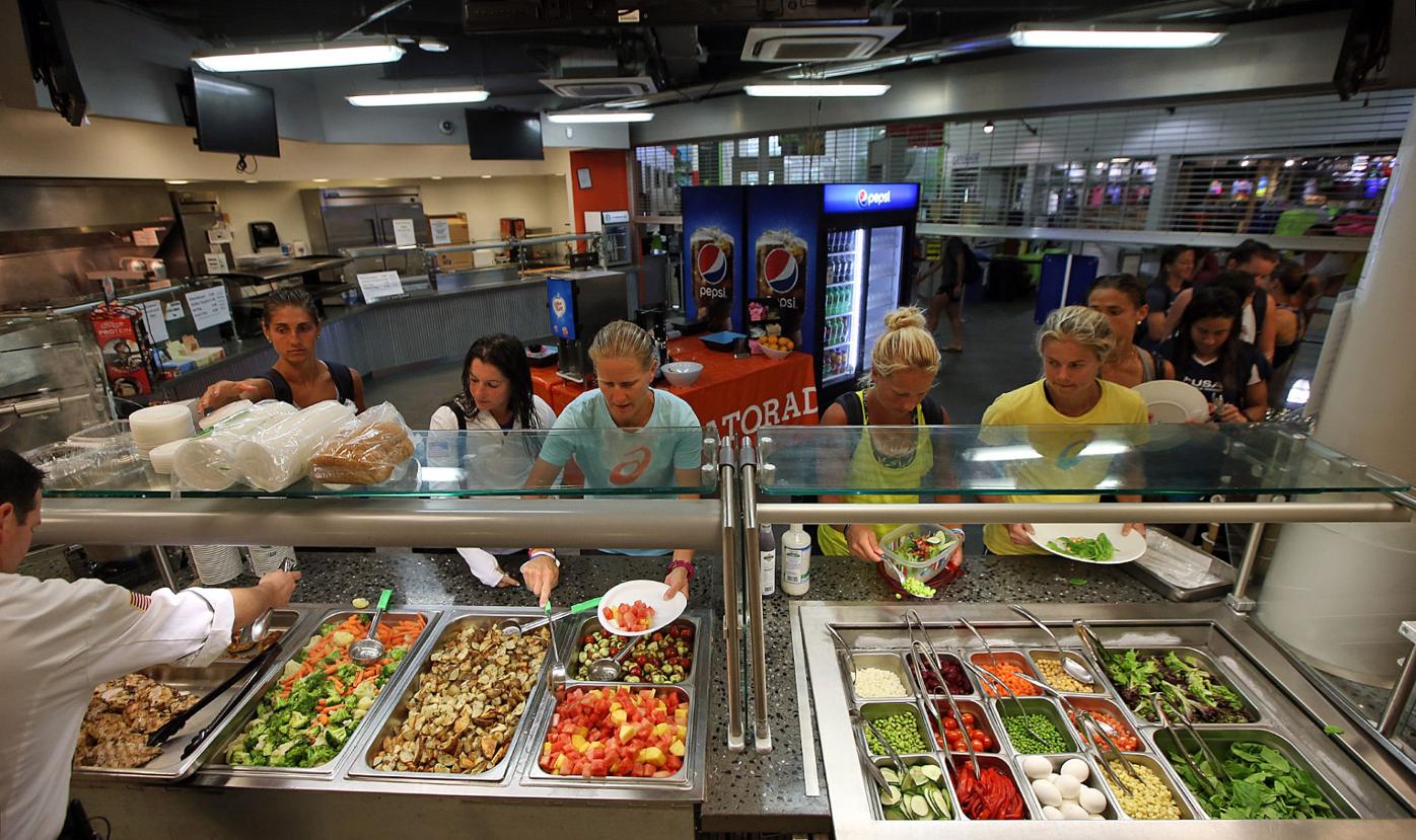 What does the Olympic field hockey team eat? Food