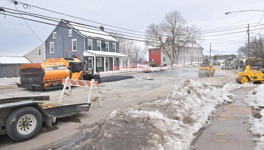 Talmage sinkhole filled in and paved [photos] | | lancasteronline.com