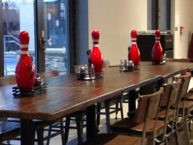 We secretly dined at Red Pin Bar & Grill Here's a review for our