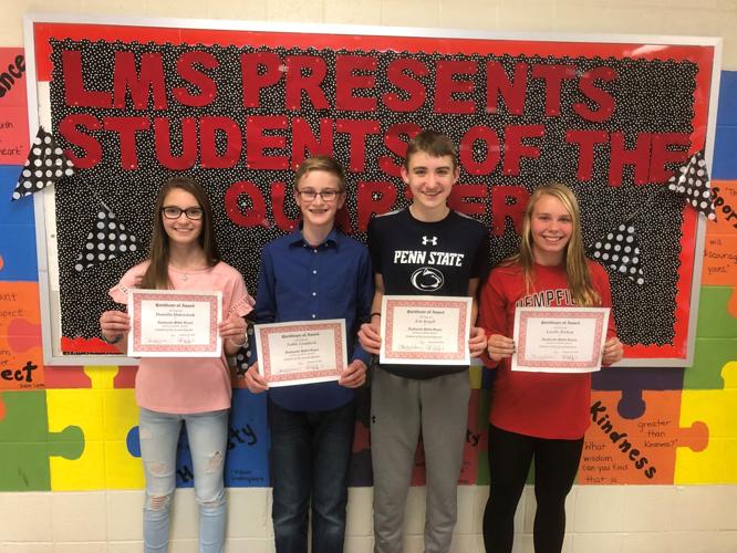 Hempfield middle school Students of the Quarter News