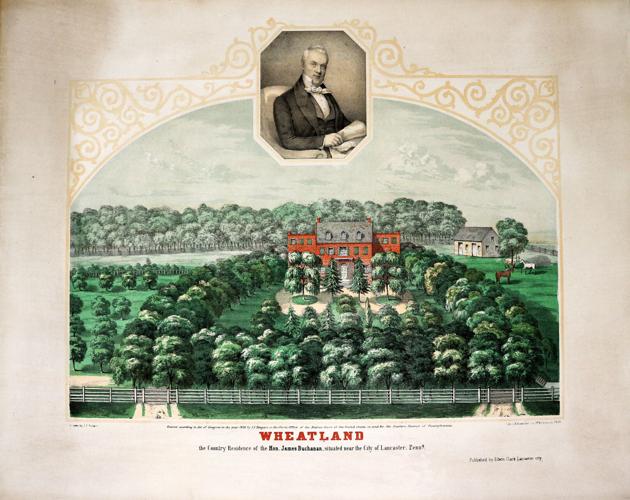 Wheatland Reigart lithograph