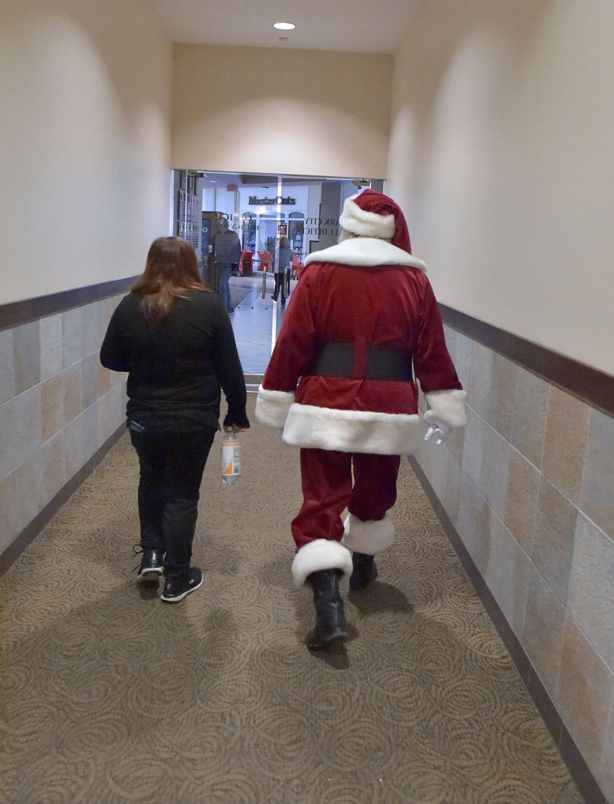 How Santa Claus prepares for his day at Lancaster's Park City Center