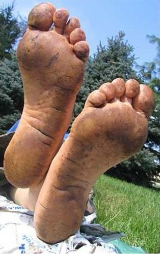 appalachian trail barefoot