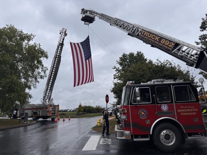 Scenes from the funeral for Northern York police officers killed in ...