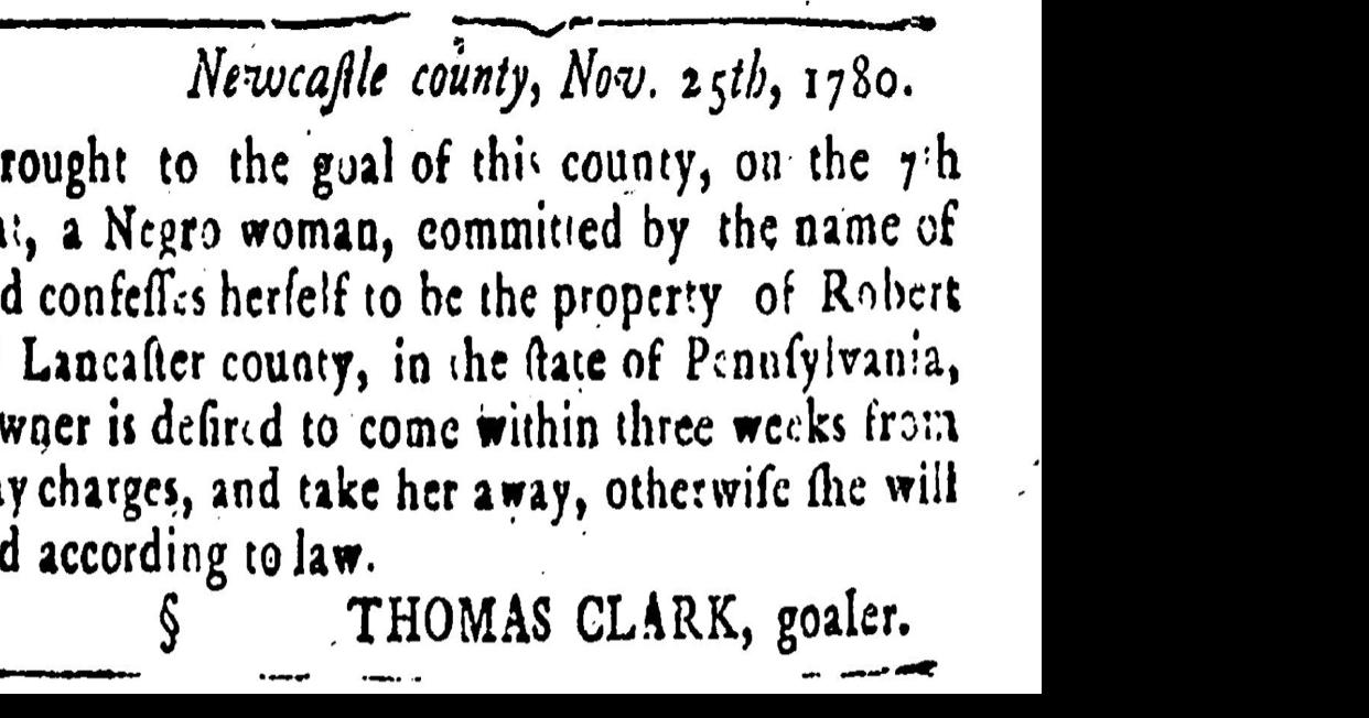 Seeking freedom in the archives of Pennsylvania slavery