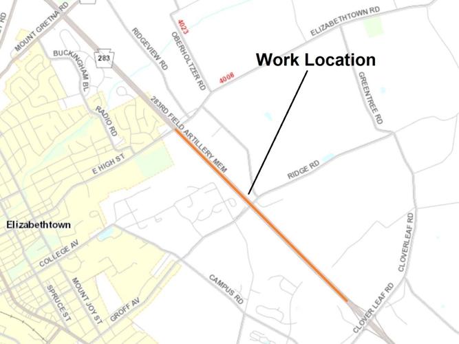 Weekend lane closures on Route 283 to begin | Local News ...