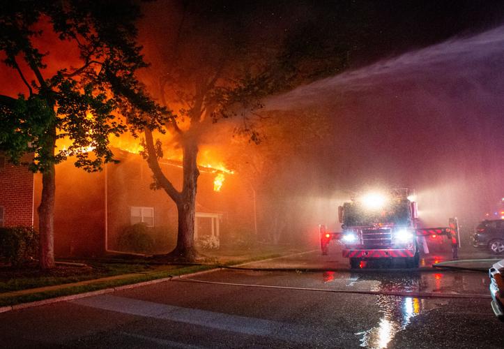 Spring Manor Rd Fire Firefighters battle blaze at Manor Township apartment complex [photos ...