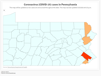 Tuesday S Pa Covid 19 Update Montgomery County Sees 8th