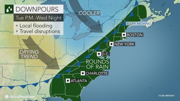 Rain expected to taper off for Labor Day weekend Rain expected to taper off for Labor Day weekend