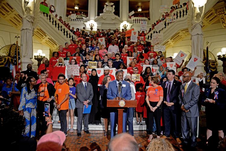 200 Lancaster interfaith leaders demand fair education funding in Harrisburg Local News