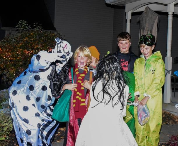 This is Halloween Trickortreaters take over Willow Street and