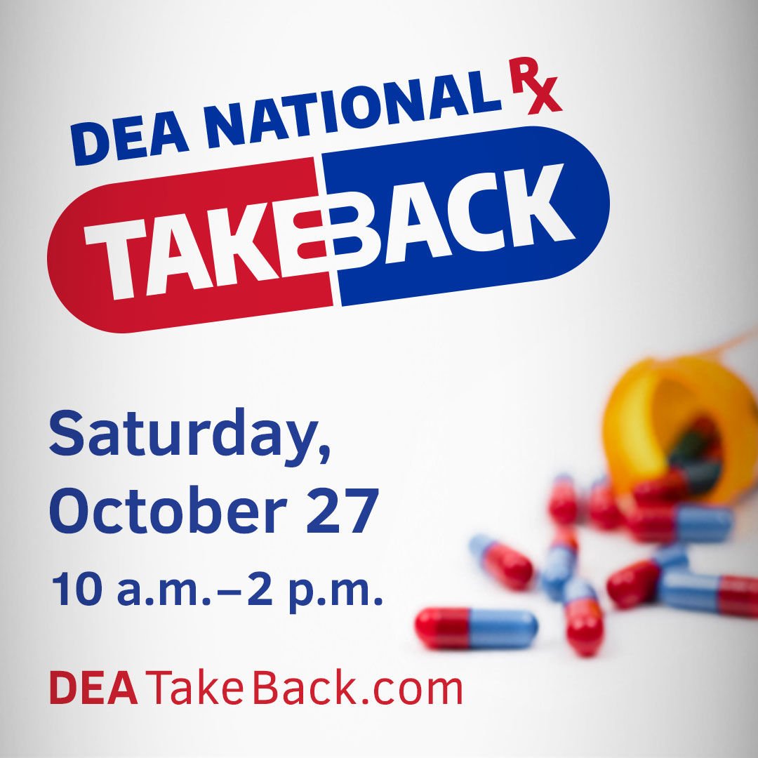 Where To Drop Your Unused Meds On Oct. 27, National Prescription Drug ...