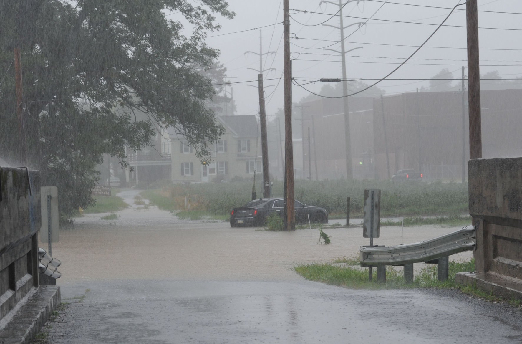 Heavy Rains Cause Severe Flooding Near Manheim And Mount Joy; Multiple ...