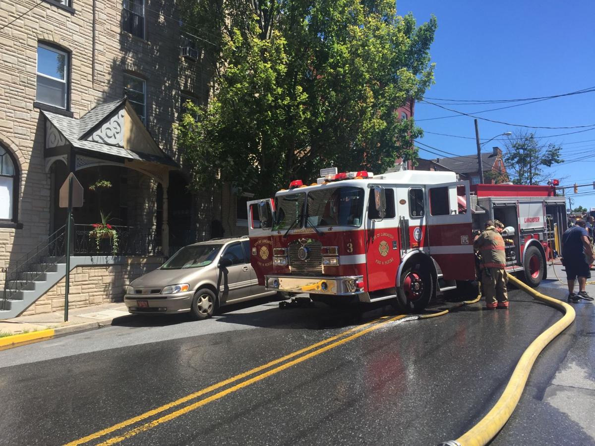 Lancaster city fire marshal investigating thirdfloor apartment blaze