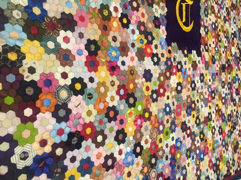 Lancaster Doctor Quilts A Vintage Flower Garden Together