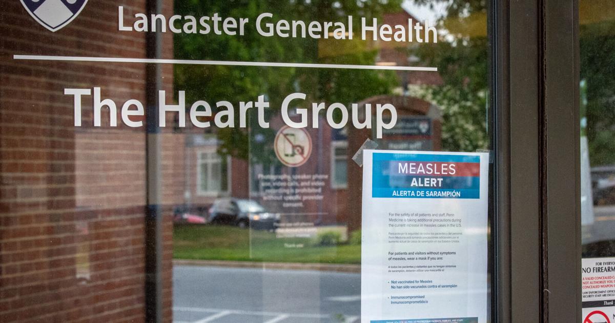 Heart Group measles alert